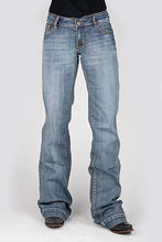 Load image into Gallery viewer, Tin Haul 460 Ella Fit Embroidered Pocket ( Denim Light Wash ) - Women's Jeans