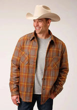 Load image into Gallery viewer, Tin Haul Blaze Checkered - Men's Coat