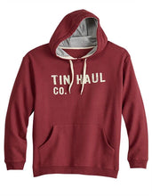 Load image into Gallery viewer, Tin Haul Text Logo (Red) - Men's Hoodie Sweatshirt