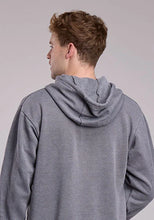 Load image into Gallery viewer, Tin Haul Snake and Horseshoe (Grey) - Men's Hoodie Sweatshirt