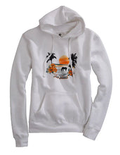 Load image into Gallery viewer, Tin Haul Hawaiian Sunset (White) - Women's Hoodie Sweatshirt
