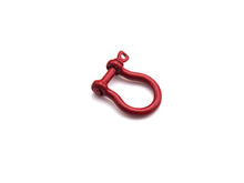 Load image into Gallery viewer, Enamel U Shape clasp, Enamel Clasp, White/Black/Royal Blue/R