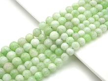 Load image into Gallery viewer, Quality Natural Light Green Quartz Round Smooth Beads, 6mm/8mm/10mm Genuine Quartz Beads, 15.5'' Full Strand, Sku#U1172
