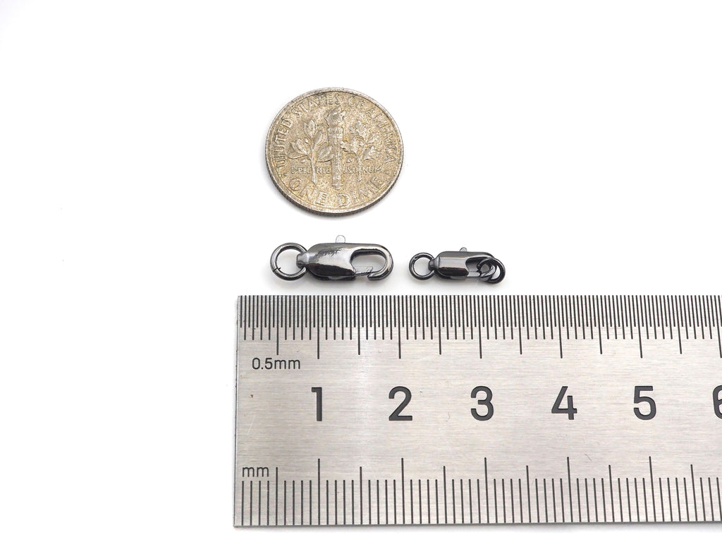 Simple Lobster Claw Clasp, Link Connector with Jump Ring, Sku#Y312