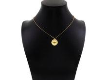 Load image into Gallery viewer, CZ Micro Pave Evil Eye On Round Coin Shape Pendant,Cubic Zir