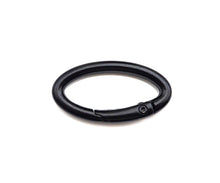 Load image into Gallery viewer, Colorful Enamel Oval Spring Clasp, Easy open Spring Gate, Black/Yellow/Pink/White/Blue/Green/Brown Spring Gate, 16x31mm, Sku#K138