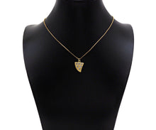 Load image into Gallery viewer, CZ Horn Shape Pendant, Sku#LK204