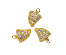 Load image into Gallery viewer, CZ Horn Shape Pendant, Sku#LK204