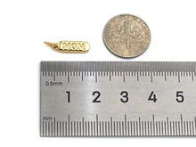 Load image into Gallery viewer, Dainty Gold Bar Pendant, Love happy chill mom bar, F1289