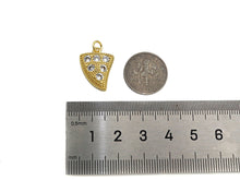 Load image into Gallery viewer, CZ Horn Shape Pendant, Sku#LK204