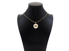Load image into Gallery viewer, Gold Filled Colorful CZ Evil Eye On Enamel Round Coin Shape Pendant, 18K Gold Filled Micro CZ Pave Charm, 25x23mm,Sku#FH173