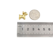 Load image into Gallery viewer, 18K Dainty Gold Cute Puppy Shape Pendant, Sku#F1390C