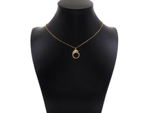 Load image into Gallery viewer, CZ Micro Pave Leopard Head With Round Ring Shape Pendant Charm,Cubic Zirconia Gold Charm, Necklace Bracelet Charm Pendant,14x18mm, Sku#F1374