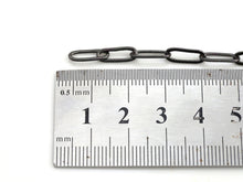 Load image into Gallery viewer, 4x11mm Small Size Paper Clip Chain by Yard,SKU#E503