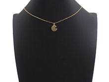 Load image into Gallery viewer, CZ Micro Pave Cobalt/Fuchsia/Green Pac-Man Pendant, CZ Pave Pac-Man Face Pendant, sku#F1142C