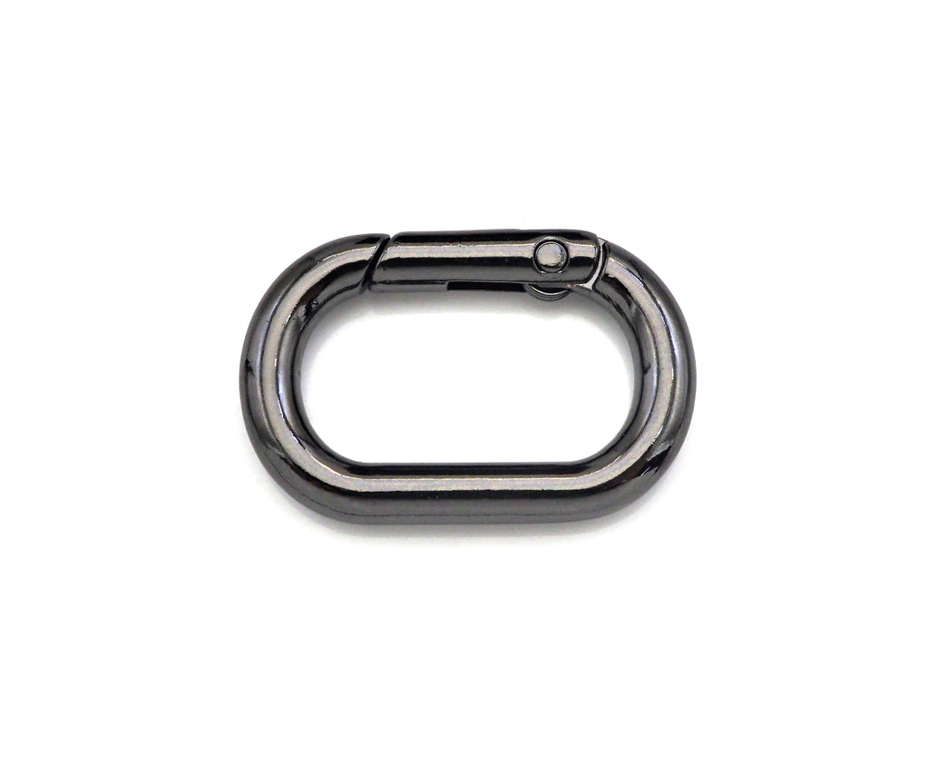 30mm Oval Spring Gate, Gold/Silver/Gunmental Oval Clasp, Snap Clip Trigger Clasp, Spring Buckle for Chain Purse Key Jewelery, sku#H308C