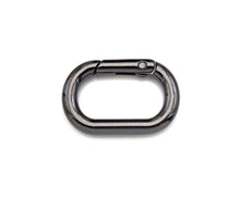 Load image into Gallery viewer, 30mm Oval Spring Gate, Gold/Silver/Gunmental Oval Clasp, Snap Clip Trigger Clasp, Spring Buckle for Chain Purse Key Jewelery, sku#H308C