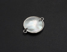 Load image into Gallery viewer, CZ Micro Pave Lucky Tree on Mother-of-pearl Connector, Cubic