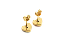 Load image into Gallery viewer, CZ Enamel Round Stud Earrings, Sku#J164C