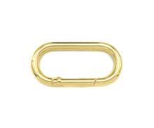 Load image into Gallery viewer, 50mm Large Spring Gate, Gold/Silver Large Oval Clasp, Snap Clip Trigger Clasp, Spring Buckle for Chain Purse Key Jewelery, sku#H309C