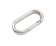 Load image into Gallery viewer, 50mm Large Spring Gate, Gold/Silver Large Oval Clasp, Snap Clip Trigger Clasp, Spring Buckle for Chain Purse Key Jewelery, sku#H309C