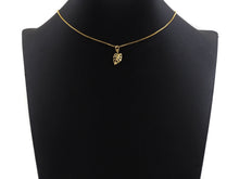 Load image into Gallery viewer, CZ Micro Pave Banana Leaf Pendant with bail,Cubic Zirconia Banana Leaf Pave Pendant Beads, Pave Pendant, 9x16mm,SKU#F1191