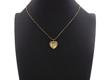 Load image into Gallery viewer, High Polished Hand and Foot On Heart Shape Charms,  18x18mm,Sku#F1273C