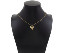 Load image into Gallery viewer, Cobalt Blue CZ Micro Pave 3D Cow Head Shape Pendant,Cubic Zirconia Dainty Gold Charm, Necklace Bracelet Charm Pendant,18x16mm, Sku#F1383