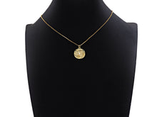 Load image into Gallery viewer, CZ Micro Pave Underwater World pearl Center Coin Pendant/Charm,Sheell Snail Pearl, sku#L400