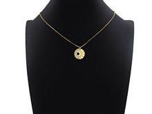 Load image into Gallery viewer, CZ Micro Pave Radical Light Cresent Moon Charm, sku#L374