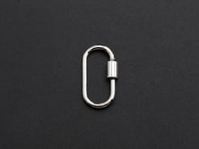 Load image into Gallery viewer, Oval Shape Clasp, Carabiner Clasp, H191