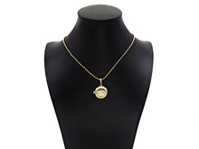 Load image into Gallery viewer, CZ Micro Pave Mom On Open-Up Round Box Shape Pendant, 22x23mm,Sku#F1405C