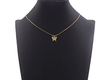Load image into Gallery viewer, 18k Dainty Gold Butterfly Charms, Butterfly Charms, Gold Butterfly Pendant, Butterfly Necklace Bracelets Charms, 13x12mm, Sku#F1310