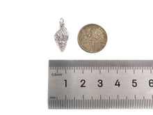 Load image into Gallery viewer, CZ Micro Pave Sea Snail Shape Pendant/Charm, sea shell charm, Sku#L401