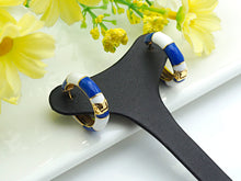 Load image into Gallery viewer, Colorful Enamel Round Ring Latch Back Earring,SKU#J156C