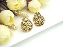Load image into Gallery viewer, CZ Star Stud Earring, Sku#J232