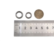 Load image into Gallery viewer, 12mm/14mm Round Spring Clasp, Spring Ring, SKU#H322