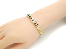 Load image into Gallery viewer, Colorful Enamel Triangle Patten Bracelet, Sku#X206