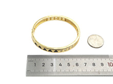 Load image into Gallery viewer, Colorful Enamel Triangle Patten Bracelet, Sku#X206