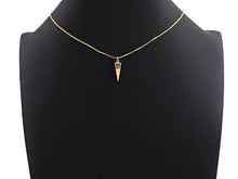 Load image into Gallery viewer, CZ Micro Pave Pyramid 3D Shape Pendant/Charm,Cubic Zirconia Paved Charm, SKU#F1137C