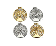 Load image into Gallery viewer, CZ Micro Pave Fairy Angle With Wing charm, sku#L406