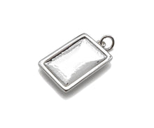 Load image into Gallery viewer, Silver Initial Letter Charm, Alphabet Letter Charm, SKU#F1347C