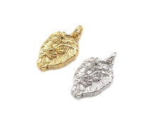 Load image into Gallery viewer, Dianty Embossment Lion Head Shape Pendant/Charm,, Sku#F1368C