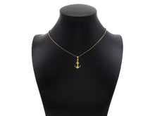 Load image into Gallery viewer, Boat Anchor Shape Pendant/Charm, 18K Gold Charm, Necklace Bracelet Charm Pendant,11x17mm,Sku#FH167