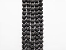 Load image into Gallery viewer, Wholesale Black Lava Round Beads, 4mm/6mm/8mm/10mm/12mm/14mm
