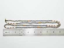 Load image into Gallery viewer, 36 Long Hand Knotted Multi Color Crystal Necklace, sku #D30C