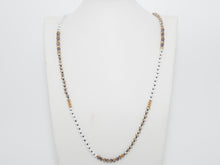 Load image into Gallery viewer, 36 Long Hand Knotted Multi Color Crystal Necklace, sku #D30C