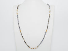 Load image into Gallery viewer, 36 Long Hand Knotted Multi Color Crystal Necklace, sku #D30C