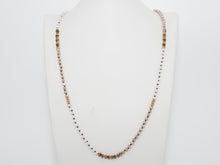 Load image into Gallery viewer, 36 Long Hand Knotted Multi Color Crystal Necklace, sku #D30C