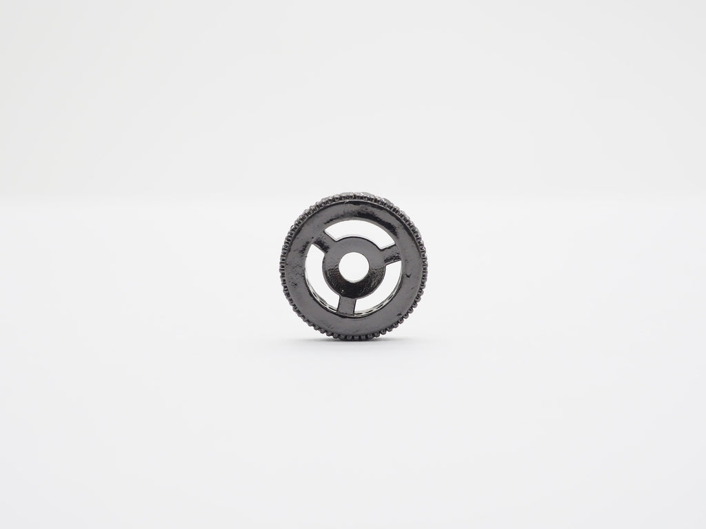 Micro Pave Black CZ On Black Wheel Spacer Beads, Cubic Zirconia Wheel Round Spacer Beads,Pave Beads,6/8/10/12mm, sku#C72